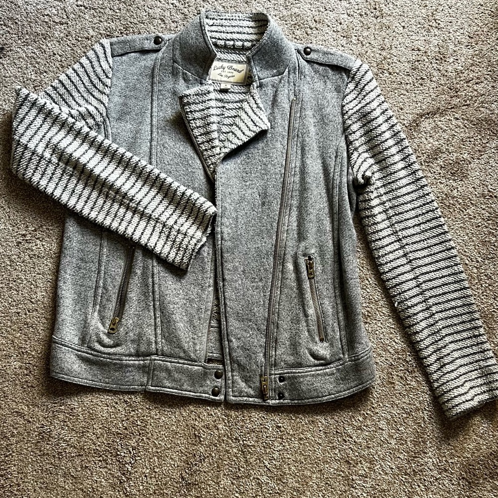 Lucky Brand zip bomber jacket